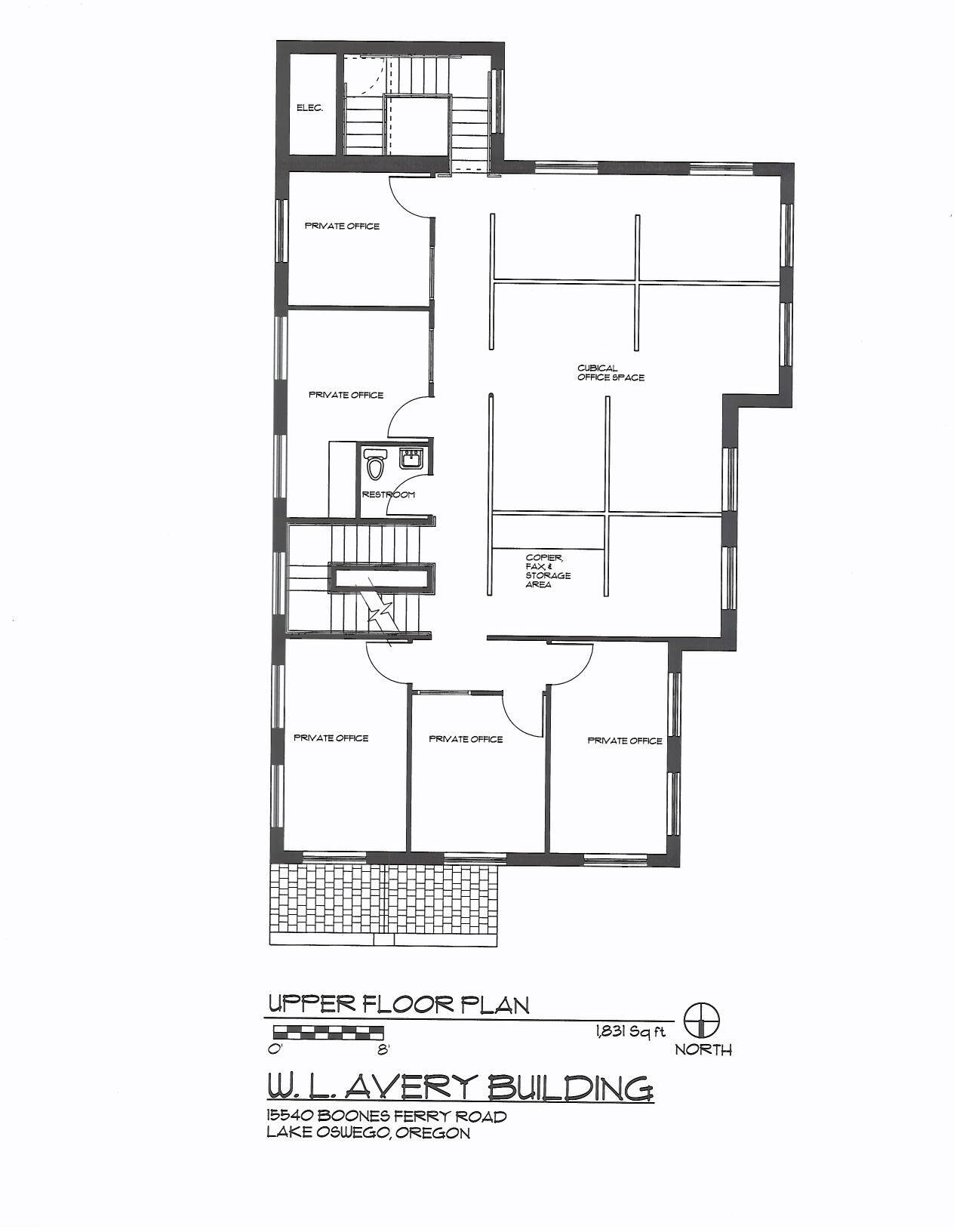 15540 SW Boones Ferry Rd, Lake Oswego, OR for lease Floor Plan- Image 1 of 1