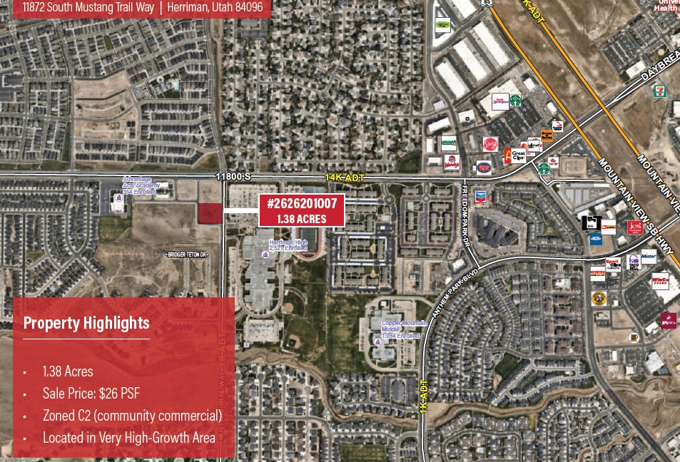 11872 S Mustang Trail Way, Herriman, UT for sale Building Photo- Image 1 of 3