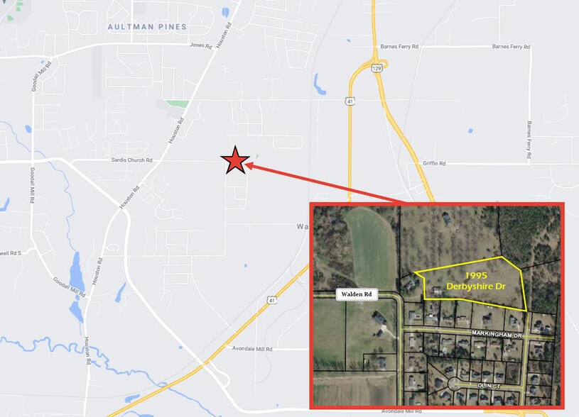 1995 Derbyshire Dr, Macon-Bibb, GA for sale - Building Photo - Image 2 of 2