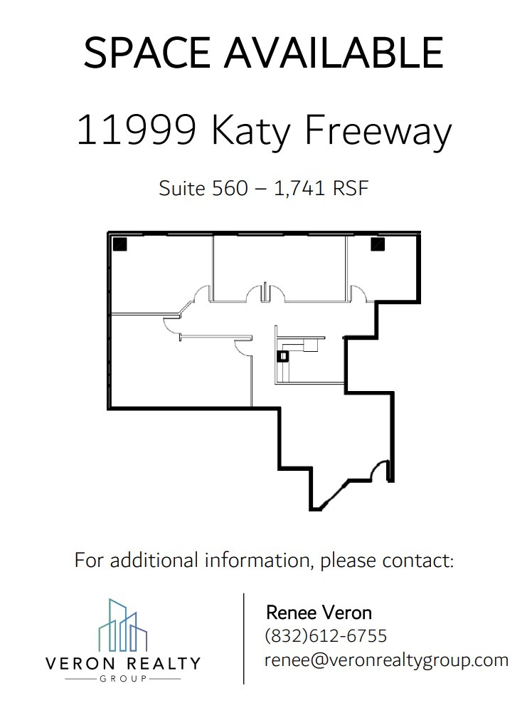 11999 Katy Fwy, Houston, TX for lease Floor Plan- Image 1 of 1