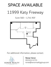 11999 Katy Fwy, Houston, TX for lease Floor Plan- Image 1 of 1