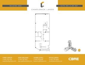 2850 E Camelback Rd, Phoenix, AZ for lease Floor Plan- Image 1 of 1