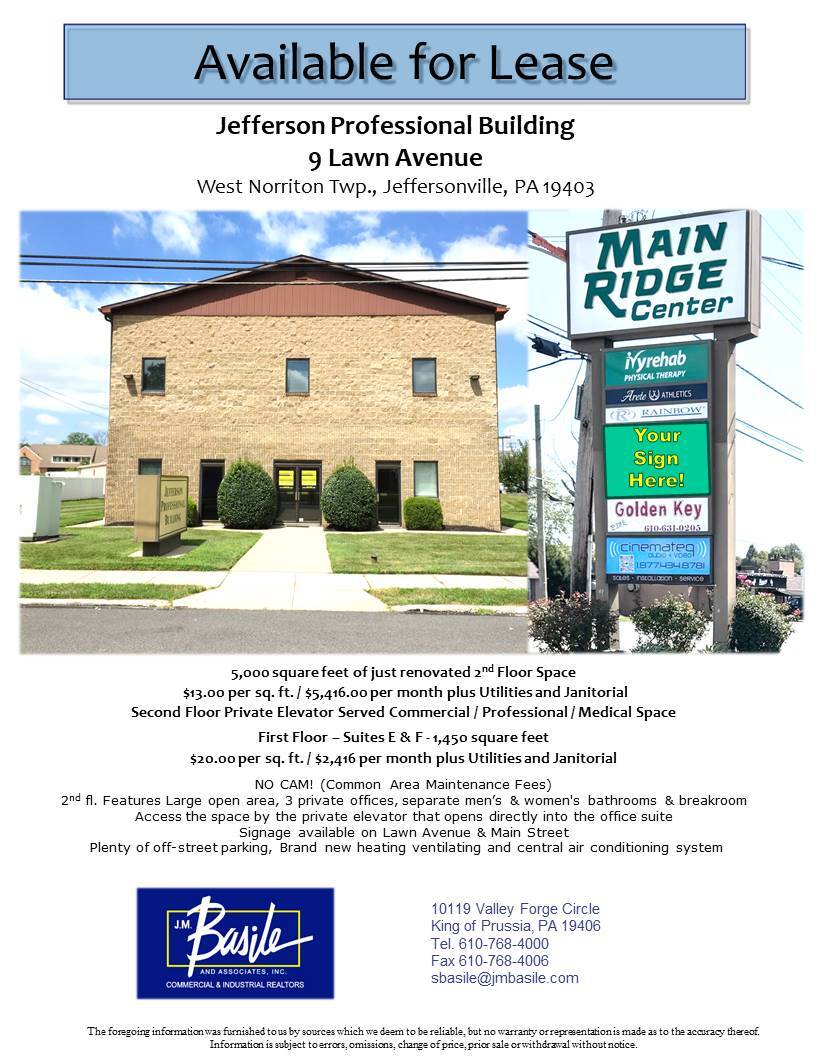 2450-2460 W Main St, Norristown, PA for lease Interior Photo- Image 1 of 1