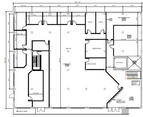 214 Pecan St, Peoria, IL for lease Floor Plan- Image 1 of 8