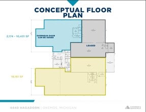 4440 Hagadorn Rd, Okemos, MI for lease Floor Plan- Image 1 of 1