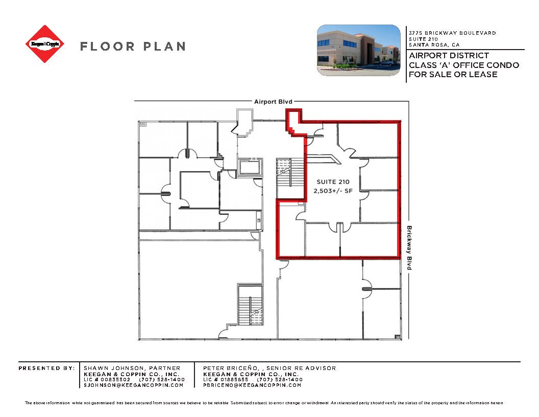 3775 Brickway Blvd, Santa Rosa, CA for lease Floor Plan- Image 1 of 1
