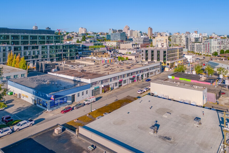 178-196 3rd Ave W, Vancouver, BC for lease - Aerial - Image 2 of 5