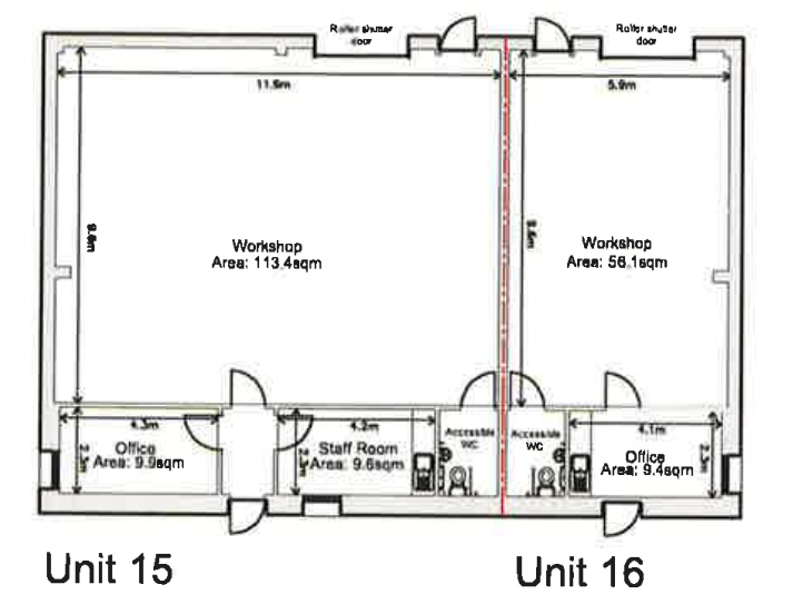 Haddington Retail Park, Haddington for lease - Floor Plan - Image 1 of 2