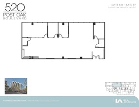 520 Post Oak Blvd, Houston, TX for lease Floor Plan- Image 1 of 1