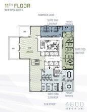 4800 Hampden Ln, Bethesda, MD for lease Floor Plan- Image 1 of 1