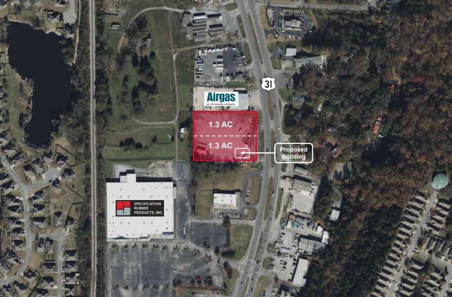 Pelham Parkway, Pelham, AL for lease - Aerial - Image 1 of 2