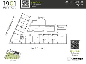 1901 Pennsylvania Ave NW, Washington, DC for lease Floor Plan- Image 1 of 1