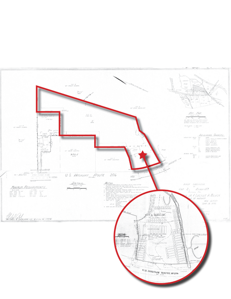 727 US Highway 206, Andover, NJ for sale - Site Plan - Image 3 of 3