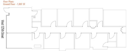 425-437 W 125th St, New York, NY for lease Floor Plan- Image 2 of 2