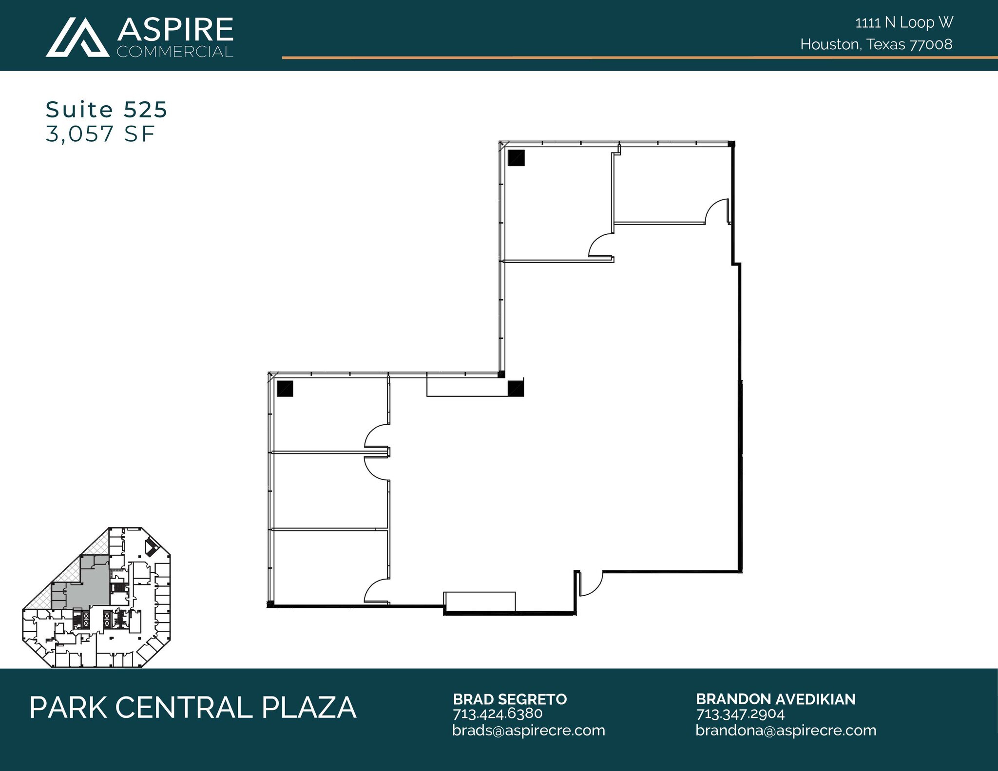 1111 N Loop W, Houston, TX for sale Floor Plan- Image 1 of 1