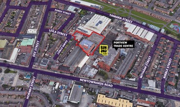 302 Newtownards Rd, Belfast, CAT - aerial  map view