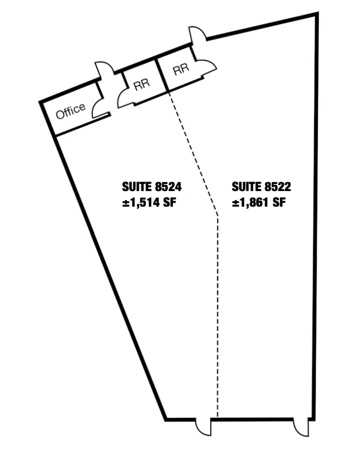 8500-8564 Del Webb Blvd, Las Vegas, NV for lease Floor Plan- Image 1 of 1