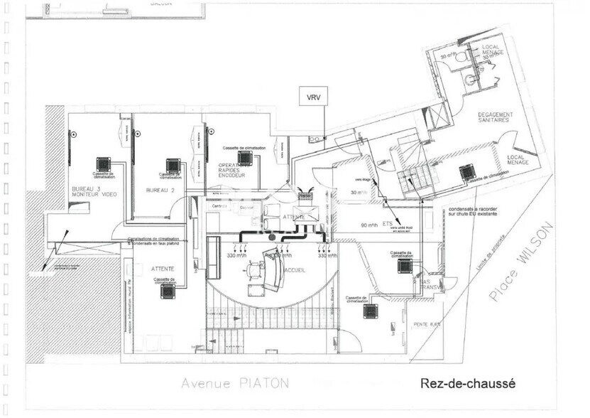 Office in Villeurbanne for lease - Floor Plan - Image 2 of 3