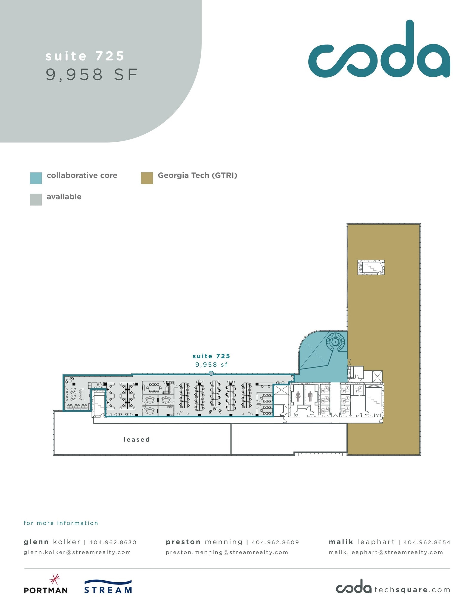 756 W Peachtree St, Atlanta, GA for lease Floor Plan- Image 1 of 1
