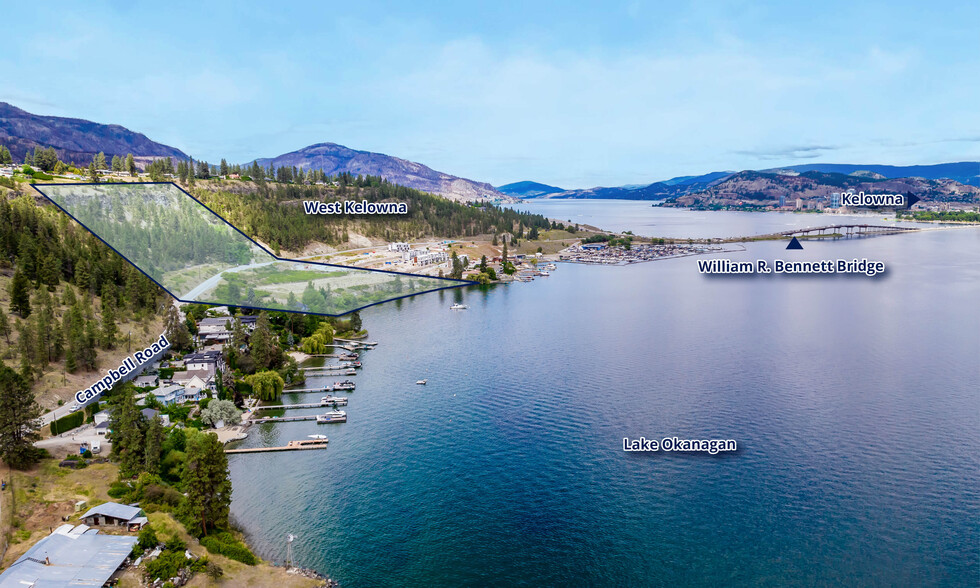 2211 Campbell Rd, West Kelowna, BC for sale - Aerial - Image 1 of 4