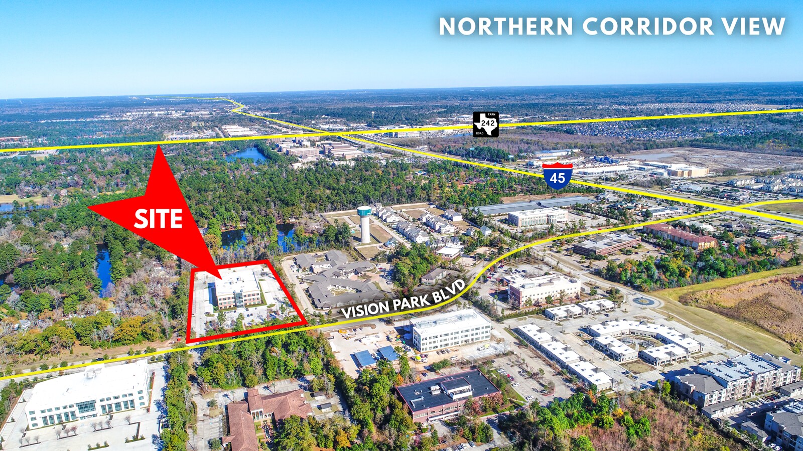 135 Vision Park Blvd The Woodlands Tx 77384 128 Vision Park Blvd, Shenandoah, TX 77384 - Vision Park Plaza
