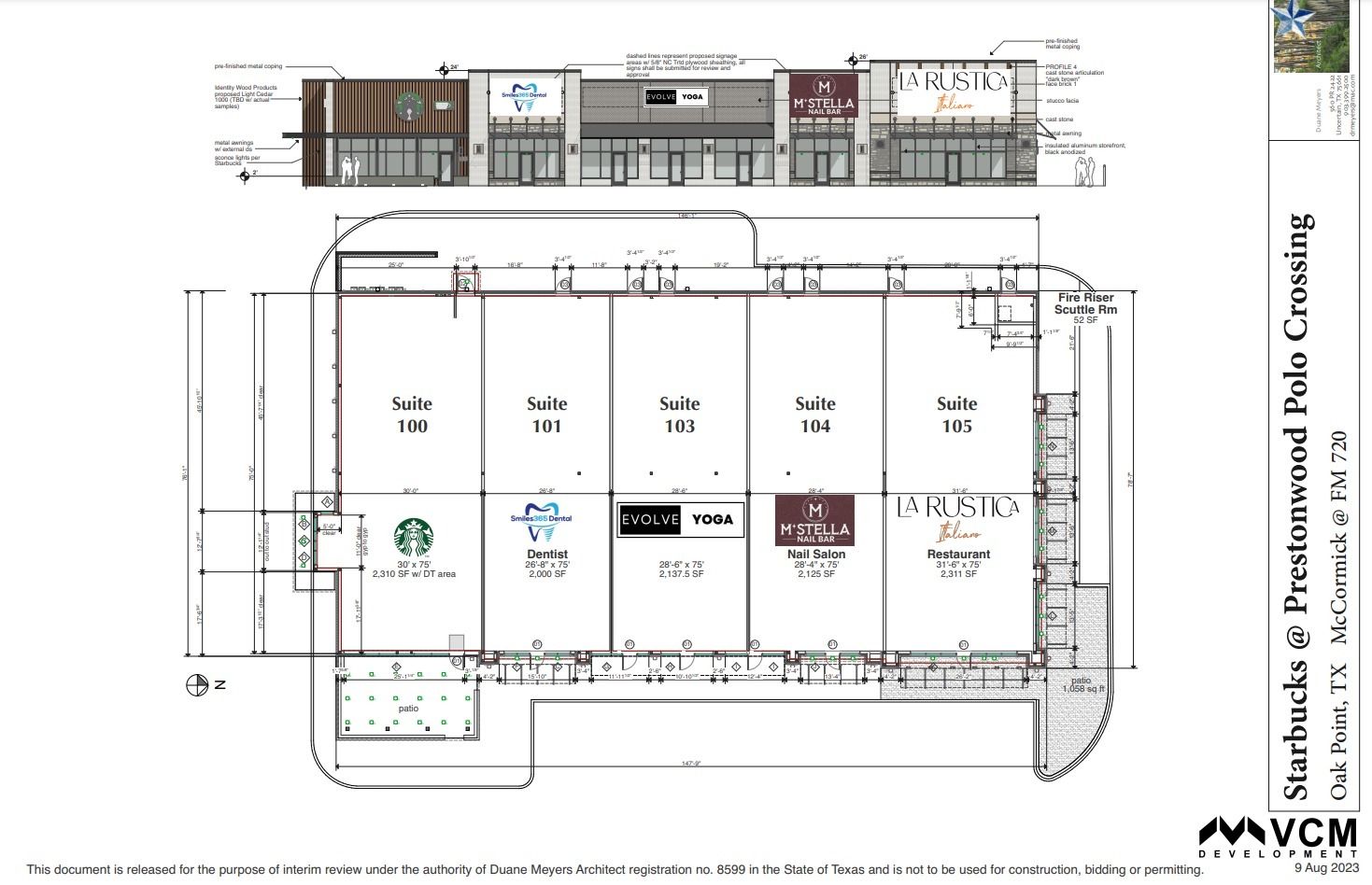 FM 720, Oak Point, TX for lease Floor Plan- Image 1 of 1