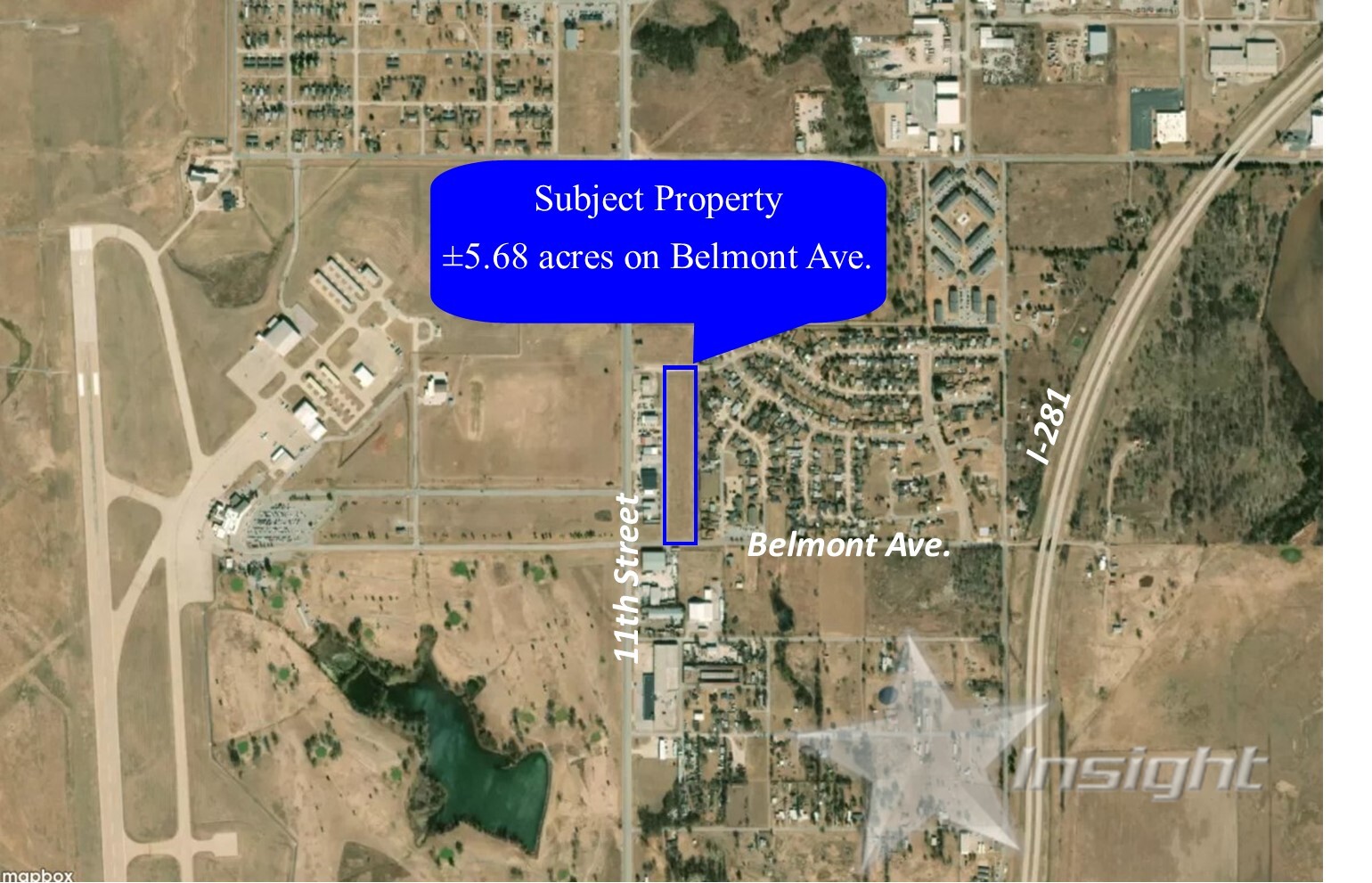 +5.68 Acres On Belmont Ave, Lawton, OK for sale Building Photo- Image 1 of 4