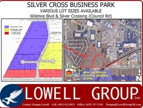 Wilshire & Council, Oklahoma City, OK - AERIAL map view