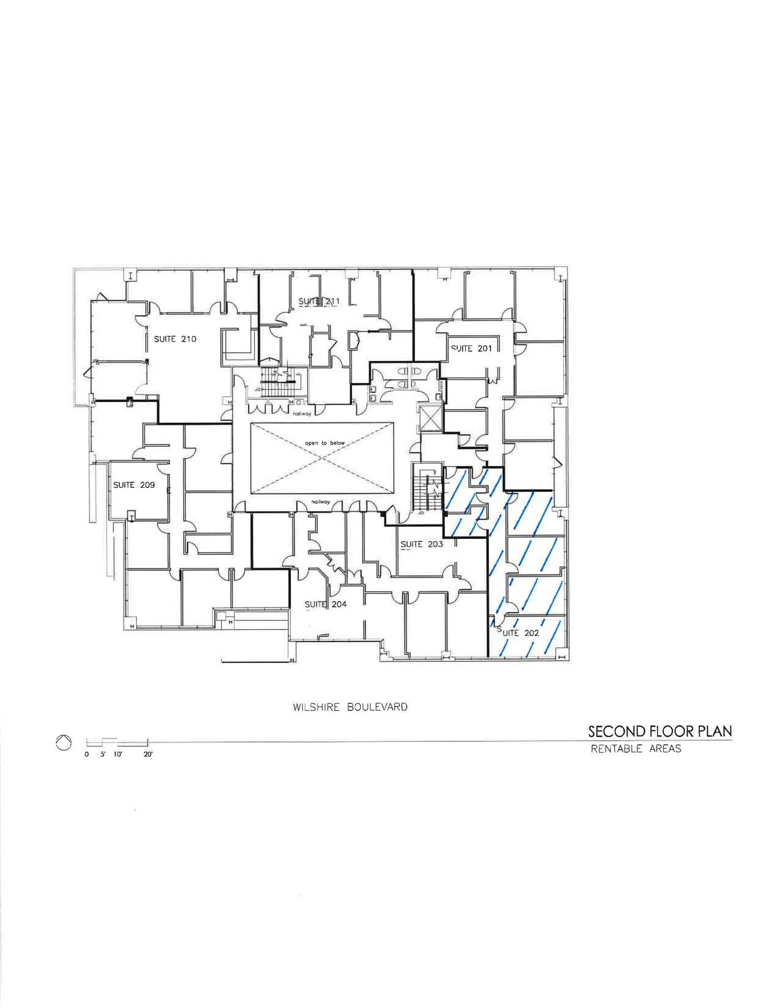 3201 Wilshire Blvd, Santa Monica, CA for lease Site Plan- Image 1 of 1