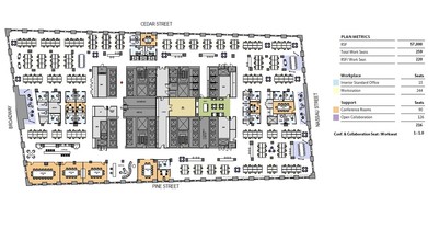 120 Broadway, New York, NY for lease Floor Plan- Image 2 of 3