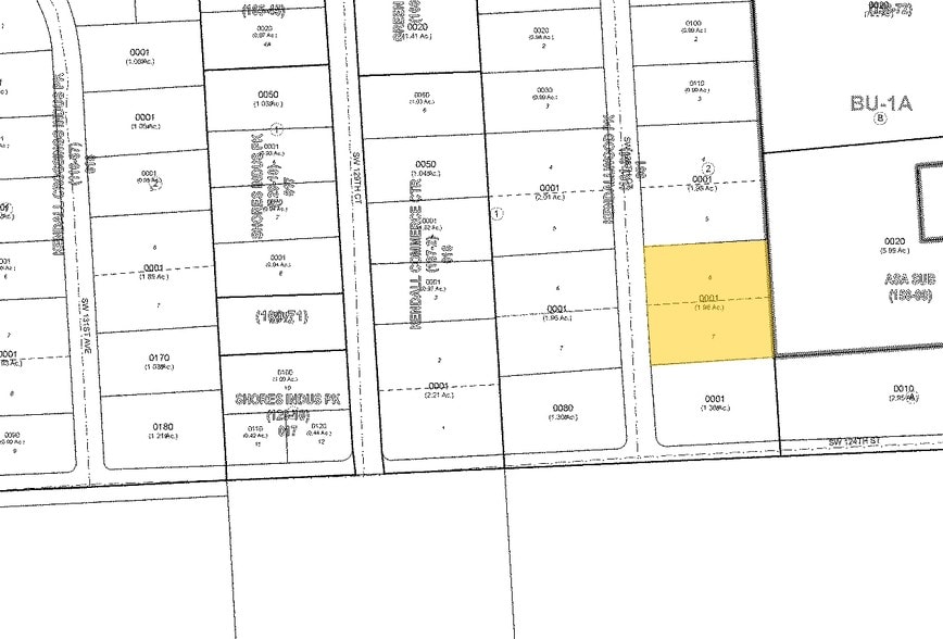 12251 SW 128th Ct, Miami, FL for sale - Plat Map - Image 3 of 3