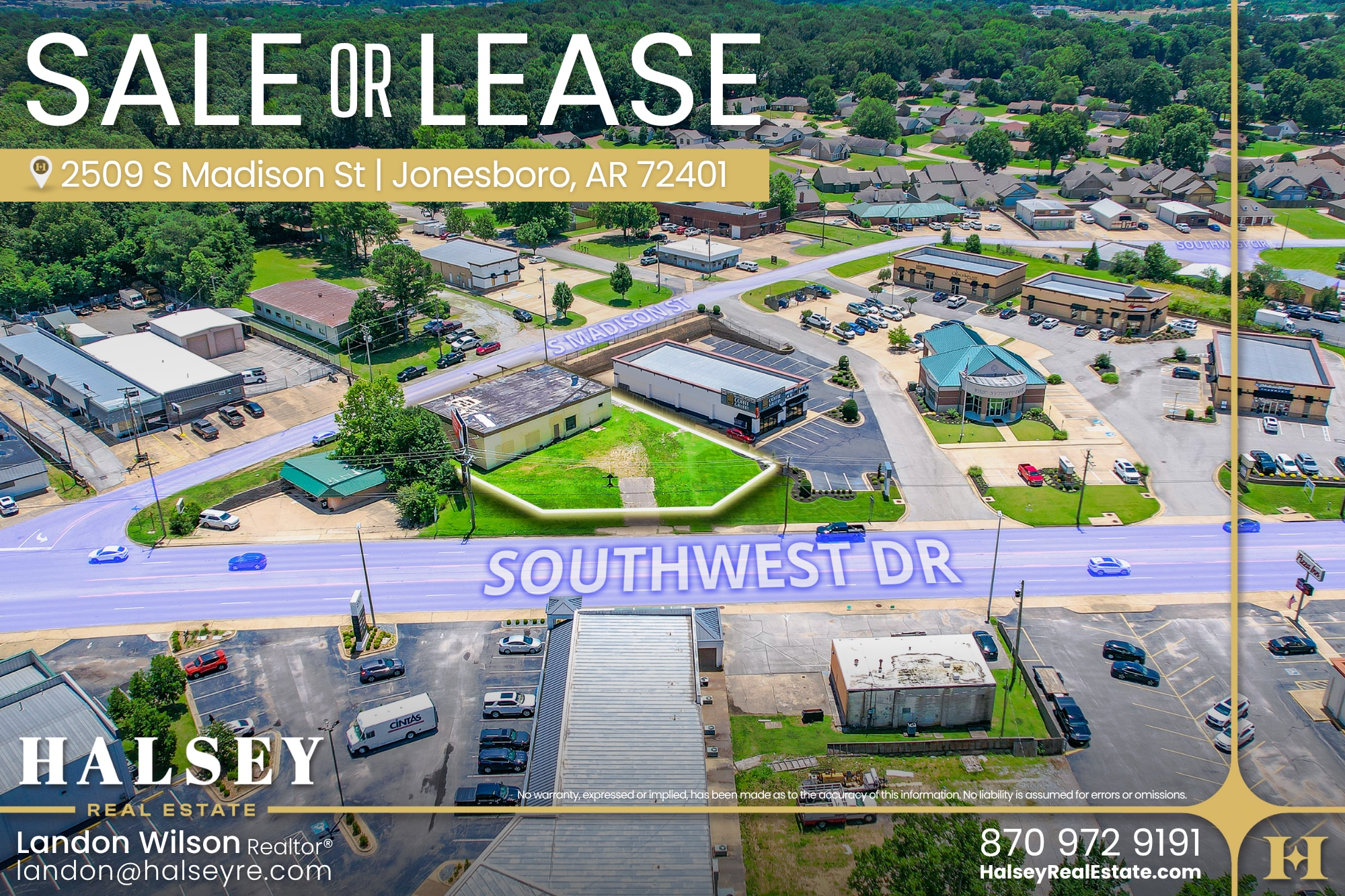 2509 S Madison St, Jonesboro, AR for lease Building Photo- Image 1 of 5