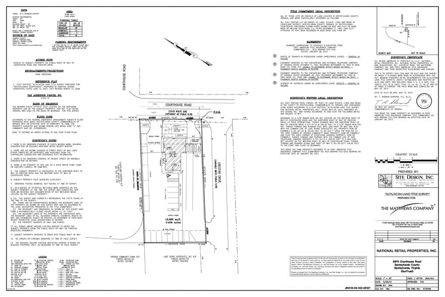 8970 Courthouse Rd, Spotsylvania, VA for lease - Site Plan - Image 2 of 3