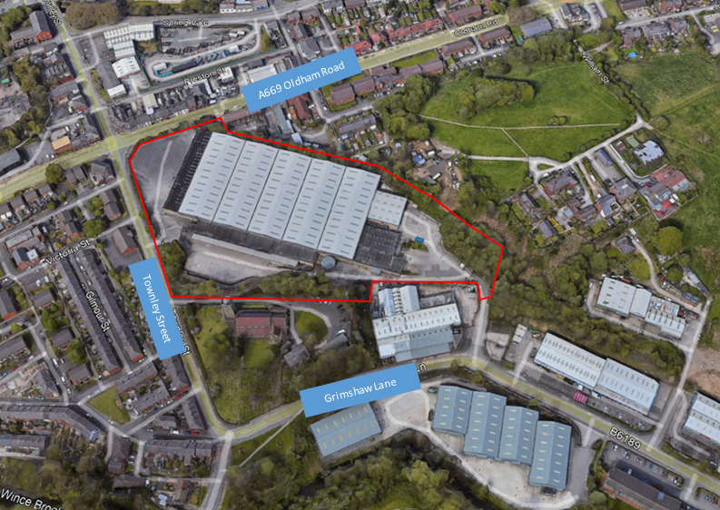 Townley St, Manchester for sale - Aerial - Image 2 of 6