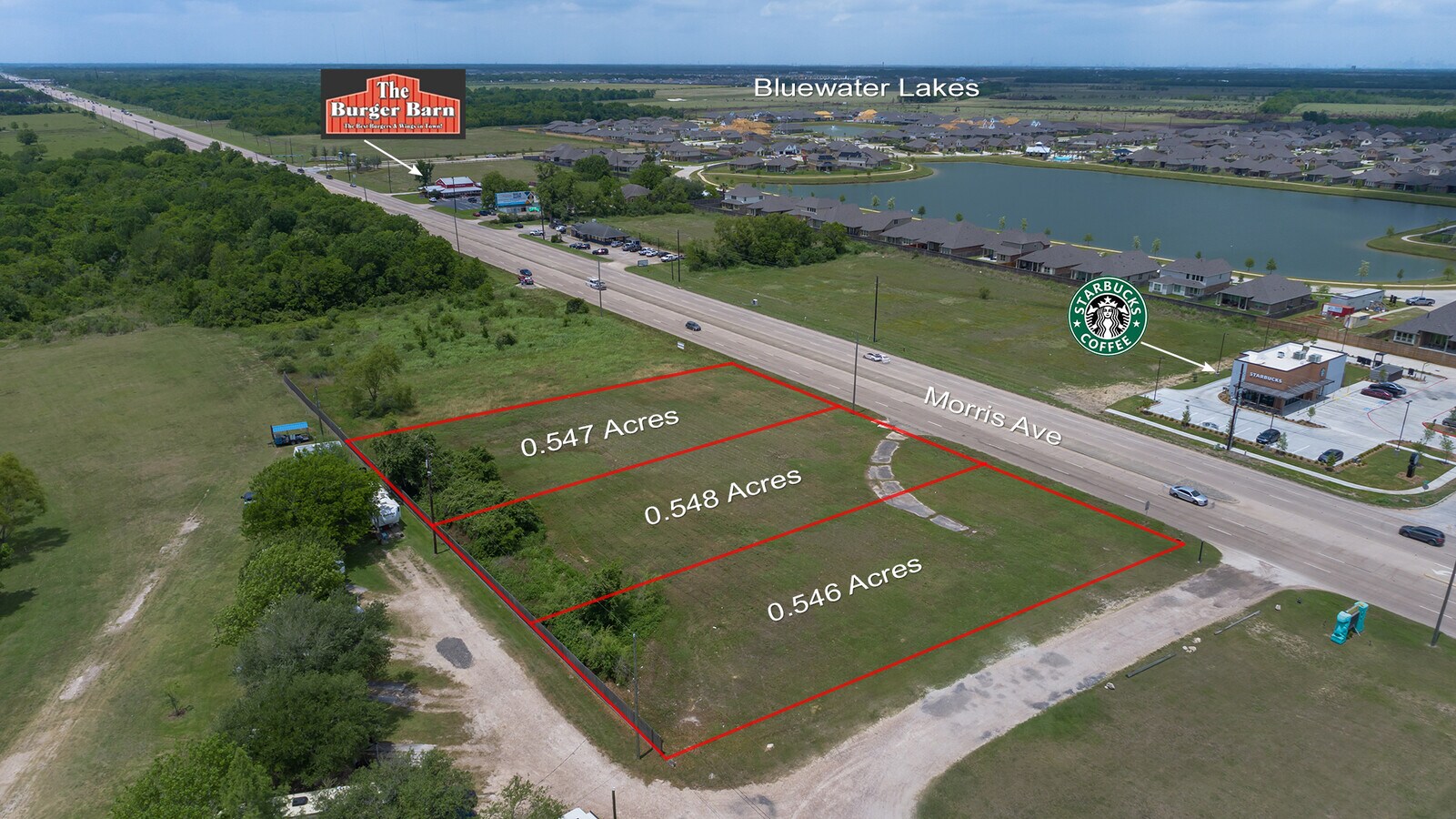 19214, 19224, 19230 Highway 6 (Morris Ave), Manvel, TX 77578 1.6