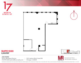 17 N State St, Chicago, IL for lease Floor Plan- Image 1 of 7