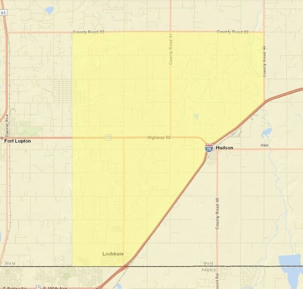 Hickory St. & Hwy. 52, Hudson, CO for sale - Building Photo - Image 2 of 2