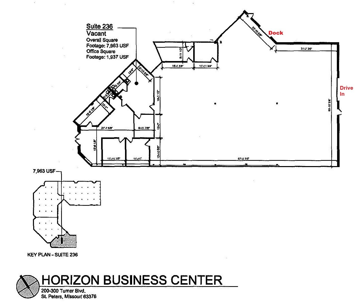 200-236 Turner Blvd, Saint Peters, MO for lease Floor Plan- Image 1 of 5