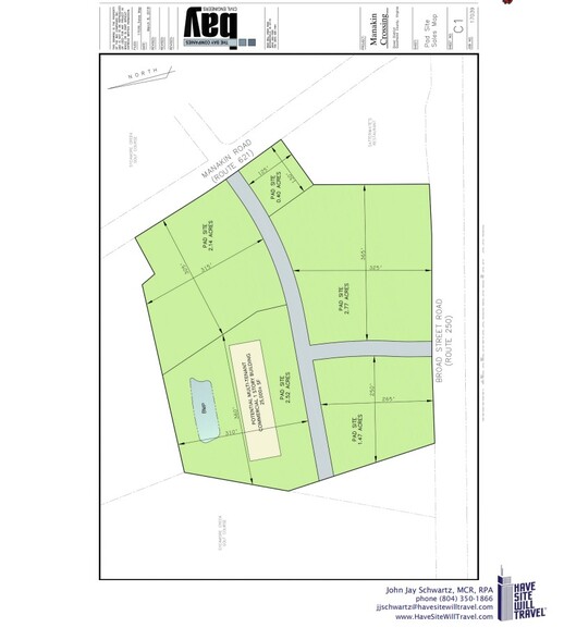 192-206 Broad Street Rd, Manakin Sabot, VA for sale - Site Plan - Image 2 of 3