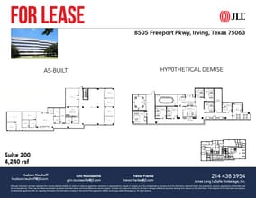 8505 Freeport Pky, Irving, TX for lease Floor Plan- Image 1 of 1