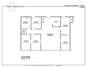 1610 Medical Dr, Pottstown, PA for lease Floor Plan- Image 1 of 1