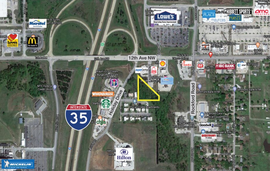 2600 12th Ave, Ardmore, OK for sale - Aerial - Image 1 of 1