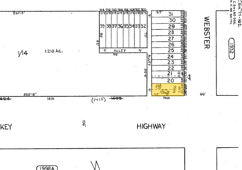 1400 Key Hwy, Baltimore, MD for lease - Plat Map - Image 2 of 16