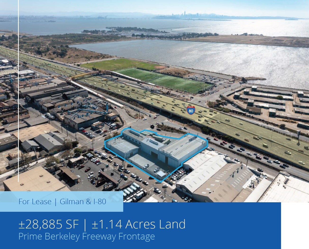 1285 Eastshore Hwy, Berkeley, CA for sale Aerial- Image 1 of 1
