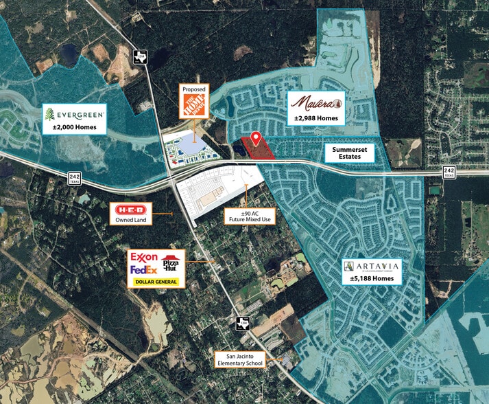 0 SH 242, Conroe, TX for sale - Building Photo - Image 2 of 4