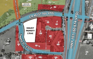 More details for SE CNR of Hwy 46 and Theatre Dr, Paso Robles, CA - Land for Sale