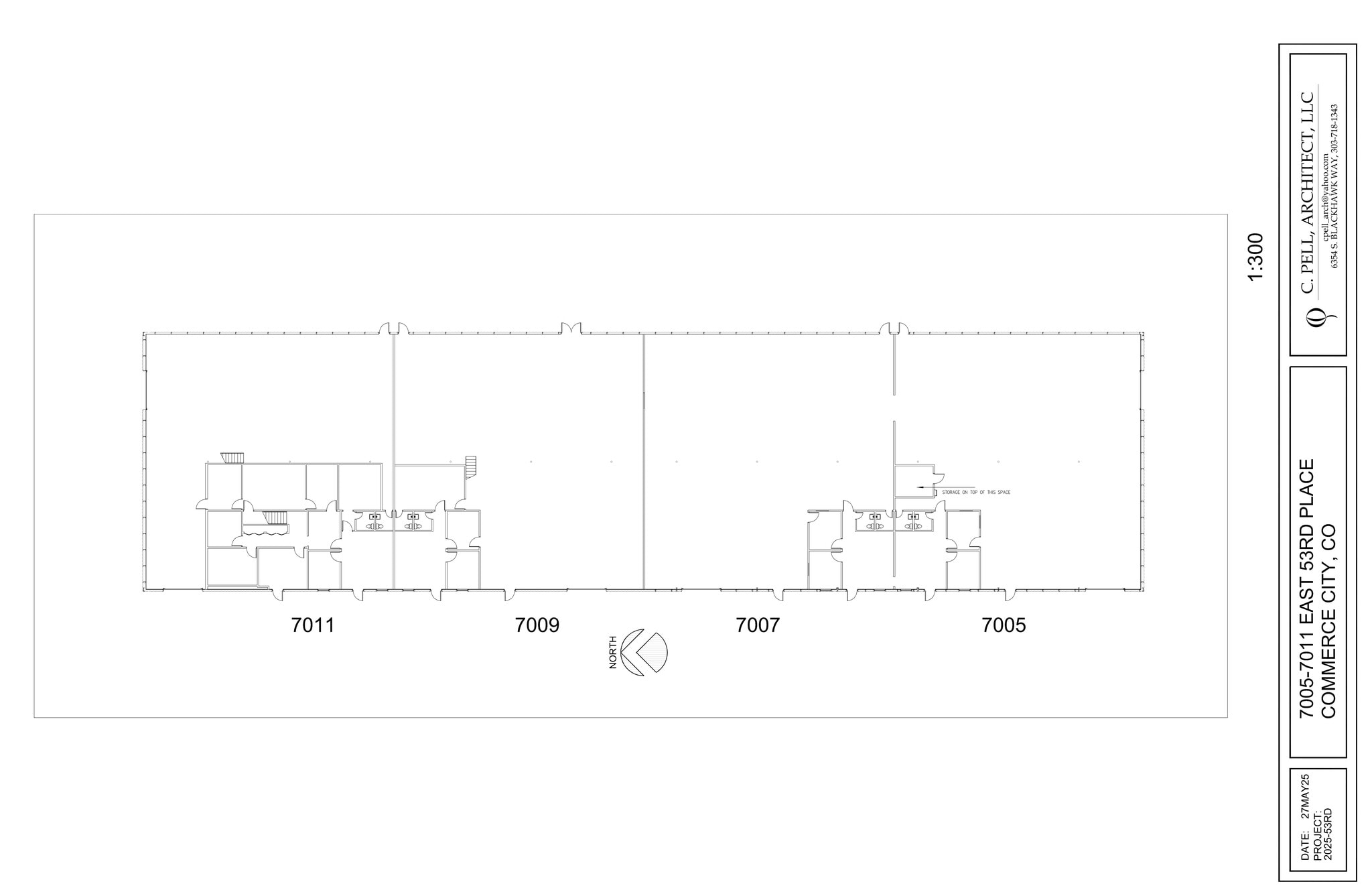 7005-7011 E 53rd Pl, Commerce City, CO for lease Site Plan- Image 1 of 1