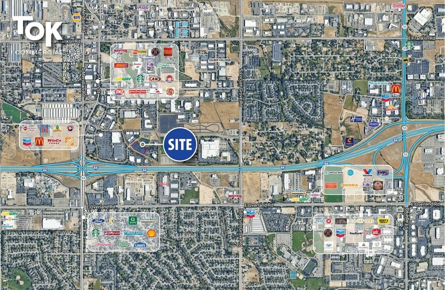 1050 & 1070 S Industry Way, Meridian, ID for sale - Aerial - Image 3 of 3