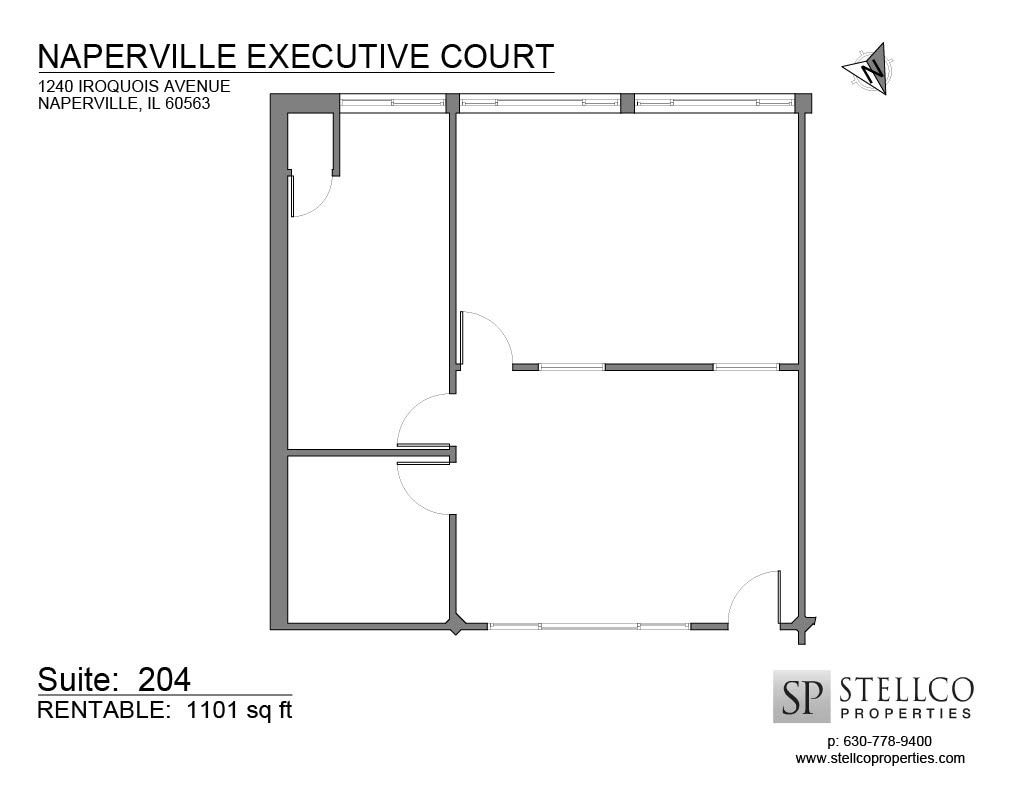 1220-1280 Iroquois Ave, Naperville, IL for lease Floor Plan- Image 1 of 1