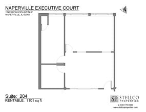 1220-1280 Iroquois Ave, Naperville, IL for lease Floor Plan- Image 1 of 1